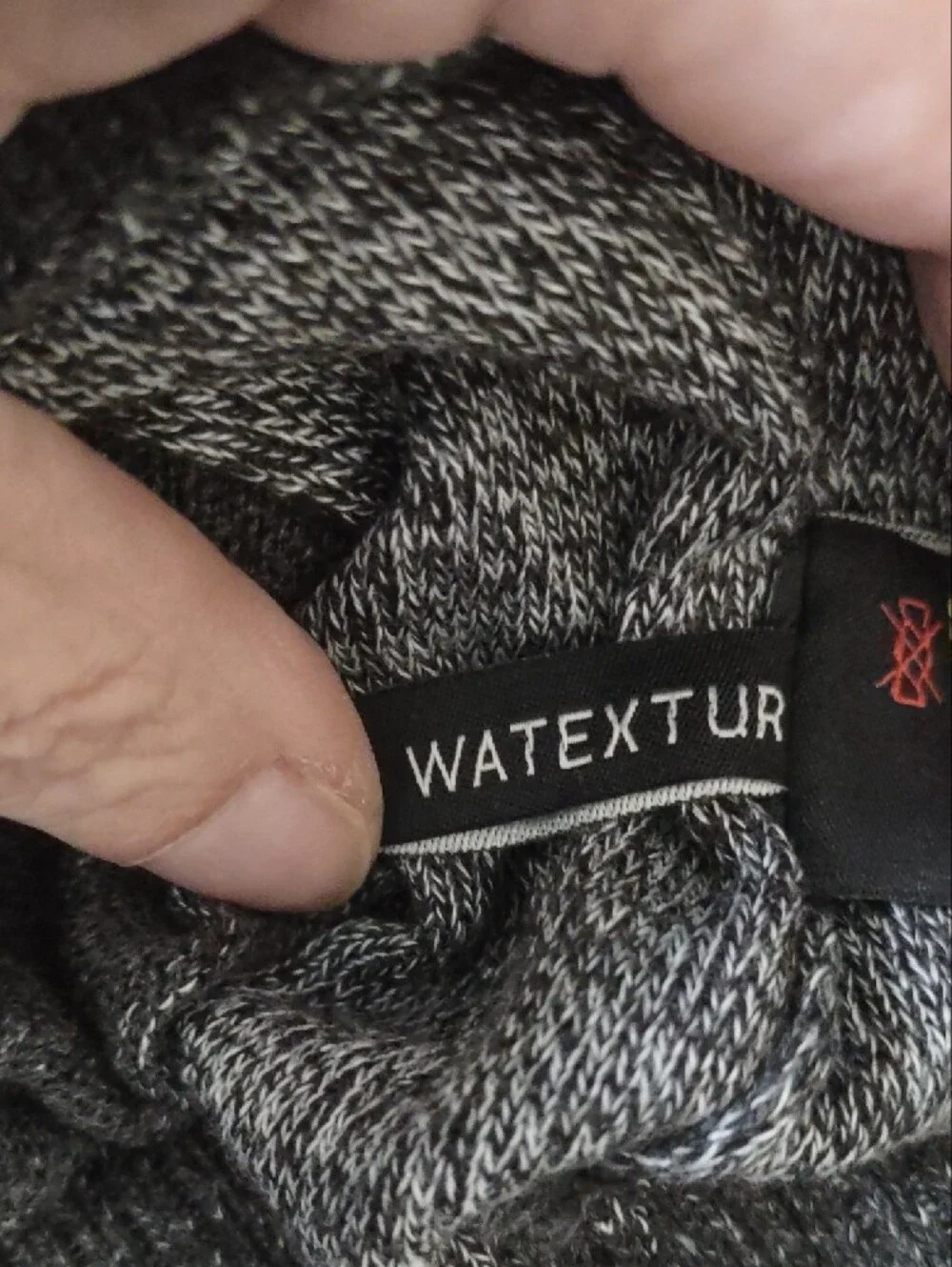 NWT Buffalo David Bitton Men's Gray Watextur Striped Knit Pocket Sweater